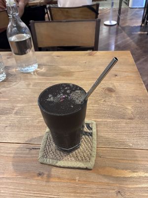 Spirulina shake!  at Plants in Taipei