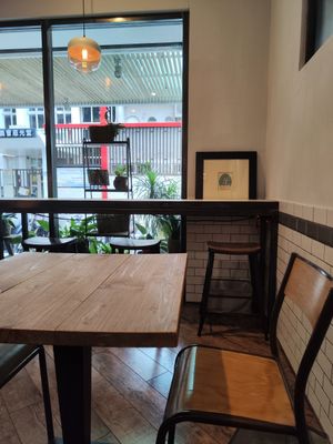 The tables at Plants in Taipei