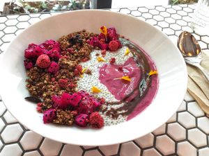 Flamingo bowl at Plants in Taipei