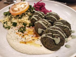 Falafel at Plants in Taipei