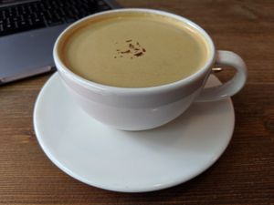 Ashwagandha Turmeric Latte at Plants in Taipei