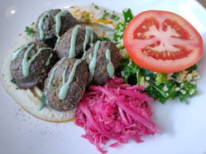 Falafel at Plants in Taipei