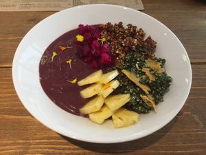 Acai bowl at Plants in Taipei