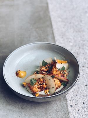 Harissa Roasted Cauliflower at Plants in Taipei