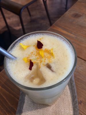 Golden milk at Plants in Taipei