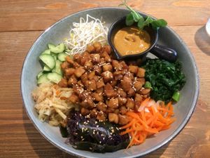 Bibimbap at Plants in Taipei