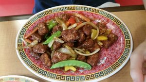 kung pao eggplant at Bok Choy in San Antonio