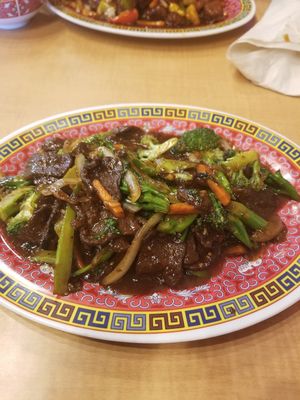 Beef with Broccoli (Vegan!) at Bok Choy in San Antonio
