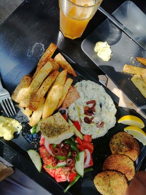 Veganaki special at Veganaki in Athens