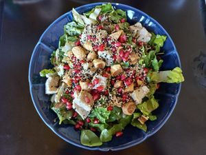 Super delicious salad (not official name) at Veganaki in Athens