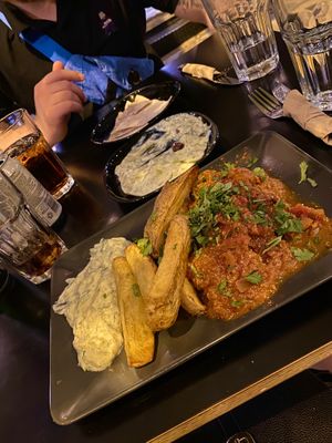 Soutzoukakia at Veganaki in Athens