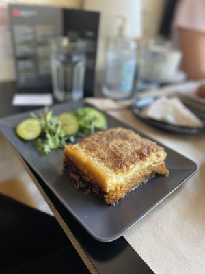 Moussaka at Veganaki in Athens