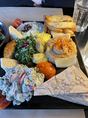 Starter platter  at Veganaki in Athens