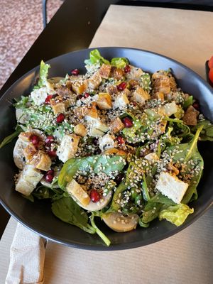 Gourmet salad   at Veganaki in Athens