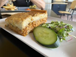 Moussaka  at Veganaki in Athens