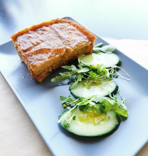 Moussaka at Veganaki in Athens