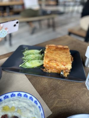 Moussaka - Moussaka 9.8€  at Veganaki in Athens