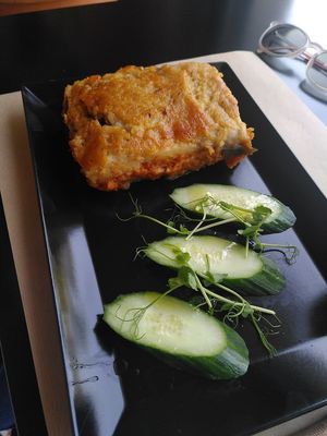 moussaka at Veganaki in Athens