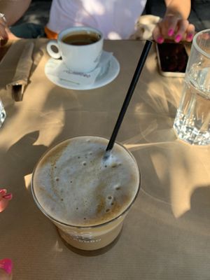 Iced coffee  at Veganaki in Athens
