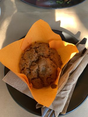Apple pie muffin  at Veganaki in Athens