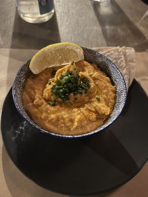 Bean Fava  at Veganaki in Athens