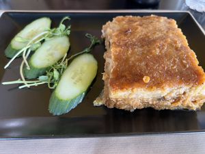 Moussaka  at Veganaki in Athens