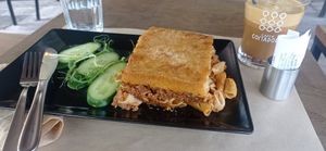 Pastitsio❤️ at Veganaki in Athens