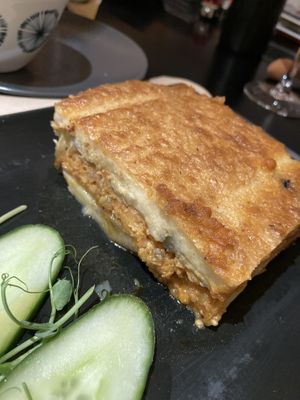 Moussaka  at Veganaki in Athens