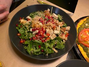 Gourmet Salad at Veganaki in Athens