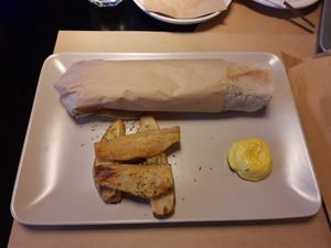 Wrap at Veganaki in Athens