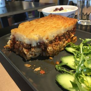 Pastitsio  at Veganaki in Athens