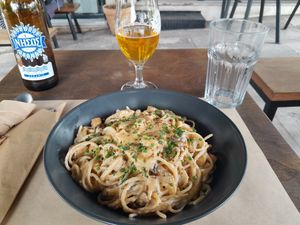 This was yummy. at Veganaki in Athens