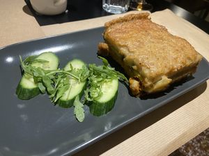 Moussaka   at Veganaki in Athens