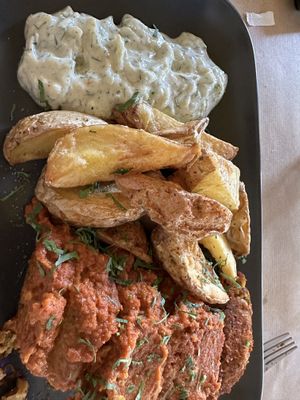 Soutzoukakia  at Veganaki in Athens