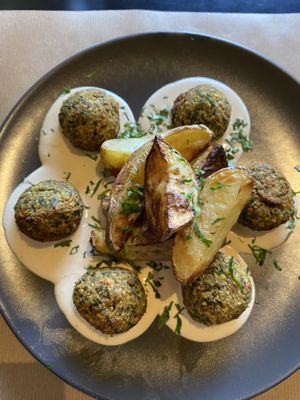 Polpette  at Veganaki in Athens