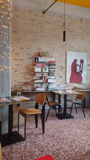 Inside at Veganaki in Athens