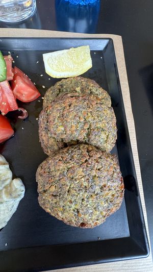 Patties   at Veganaki in Athens