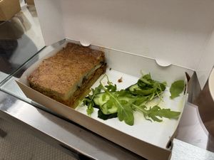 Moussaka  at Veganaki in Athens