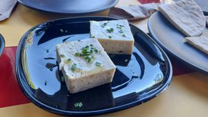 Vegan Feta at Veganaki in Athens
