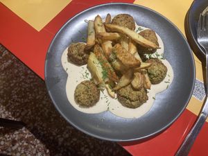 Falafel   at Veganaki in Athens