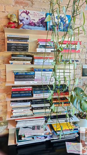 Books at Veganaki in Athens