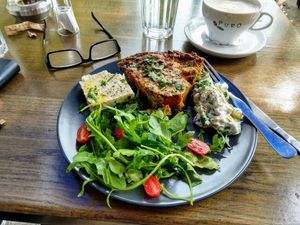 Omelette at Veganaki in Athens