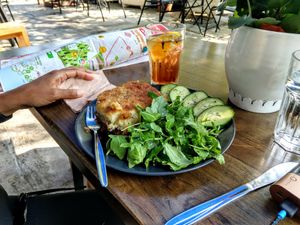 Moussaka at Veganaki in Athens