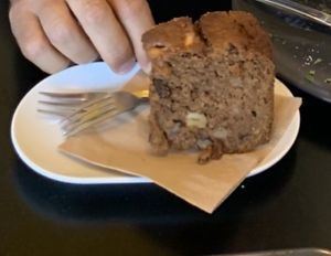 Cake at Veganaki in Athens