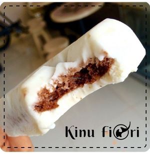 Peanut butter and brownie at Kinu Fiori in Medellin