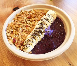 Traditional Bowl at The Hunter's Wife Health Bar in Leavenworth