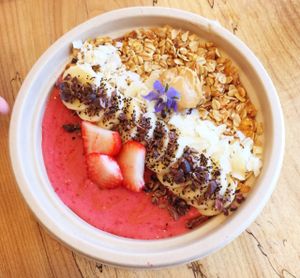 Dessert Bowl at The Hunter's Wife Health Bar in Leavenworth