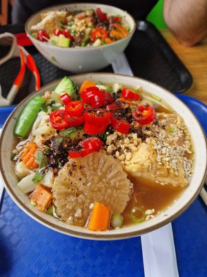 Soup vegan at Thai House in Leuven