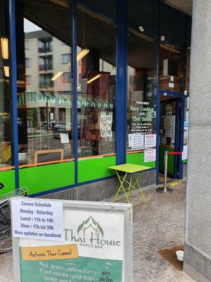 entrance at Thai House in Leuven