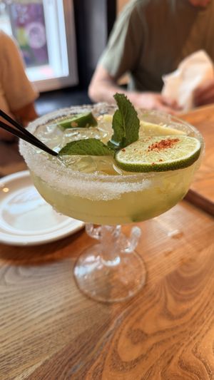 Jalapeño Zero Proof Margarita  at Panaderia Nuevo Leon in Chicago
